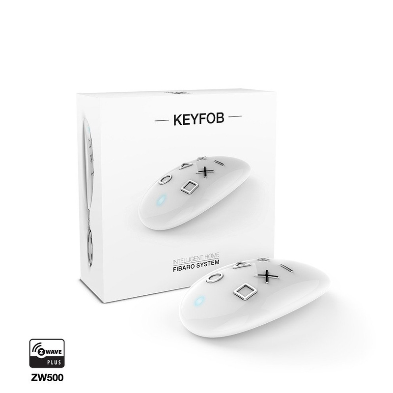 Pilot zdalnego sterowania Fibaro KeyFob FGKF-601 kompaktowy pilot pozwala szybko i skutecznie zbudować system smart home