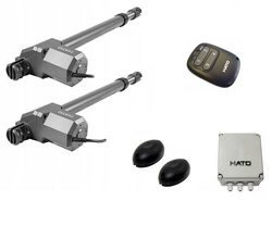 Napęd do bramy skrzydłowej HATO SWING400 HEL12 4m/400kg Zestaw do samodzielnego montażu