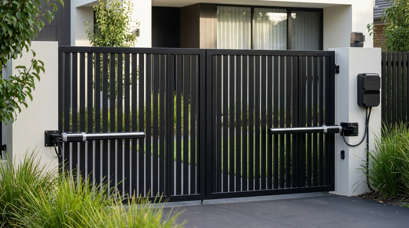 Napęd do bramy dwuskrzydłowej ARM400 4,4m/400kg Zestaw