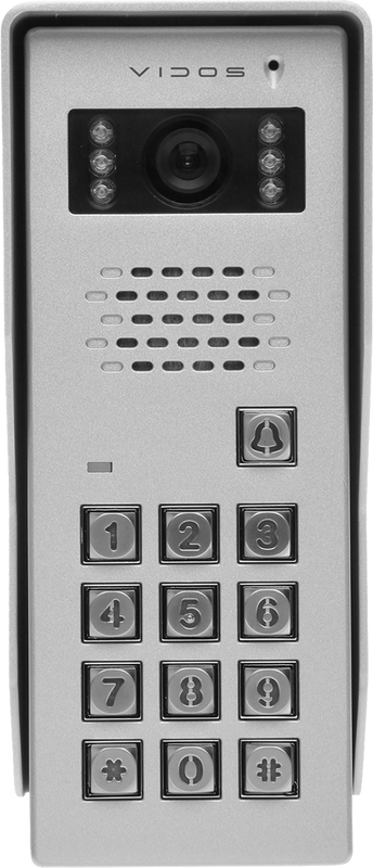 Stacja bramowa VIDOS S50D jednoabonanentowa stacja bramowa klawiatura szyfrowa umożliwiająca otwarcie furtki za pomocą kodu PIN