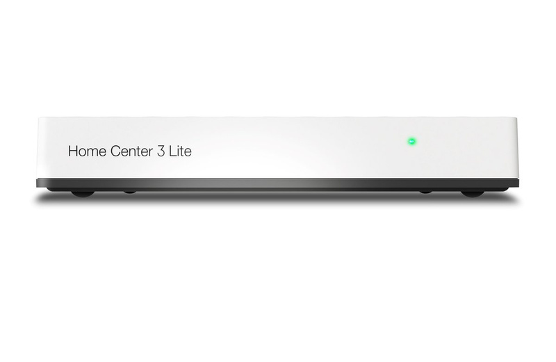 Centrala sterująca systemem Fibaro Home Center 3 Lite HC3L-001 łączy ze sobą wszystkie urządzenia bezprzewodowe kontrolowanie urządzeń smart home