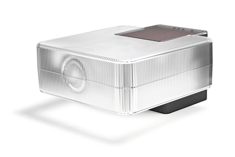 Lampa ostrzegawcza NICE ELDC 12V Bluebus/24V 433,92MHz kompatybilna z Mhouse nowoczesny design montaż w kilku pozycjach