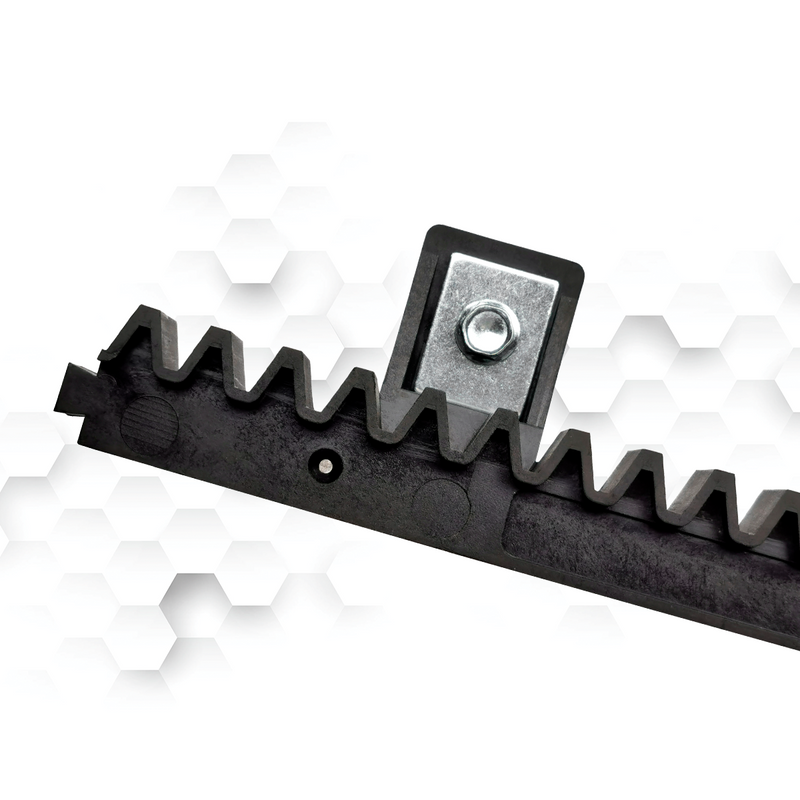 Listwa zębata nylon 1010mmx20mmx26mm (NR-4 lugs) ze śrubami montażowymi