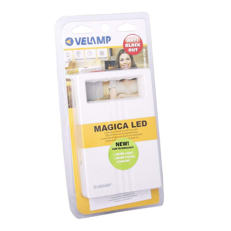 Lampka przenośna Velamp IR200 idealna także jako latarka lub do oświetlenia awaryjnego