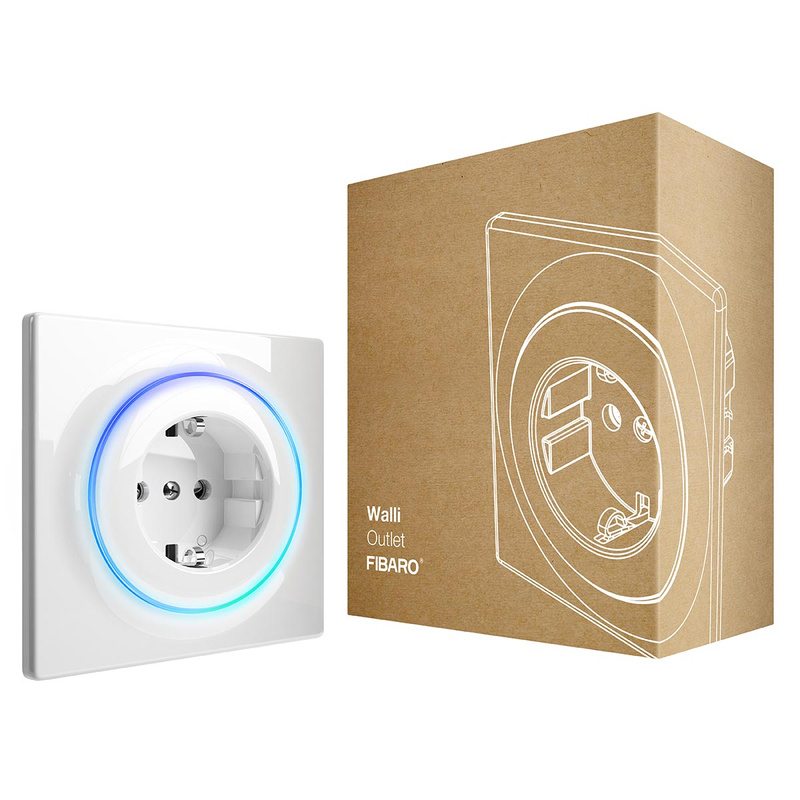 Inteligentne gniazdko Fibaro Walli Outlet FGWOF-011 typ F