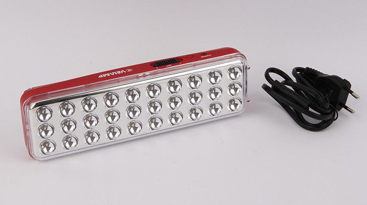 Latarka kampingowa LED Velamp IR125LED z dwustopniowym włącznikiem + ładowarka