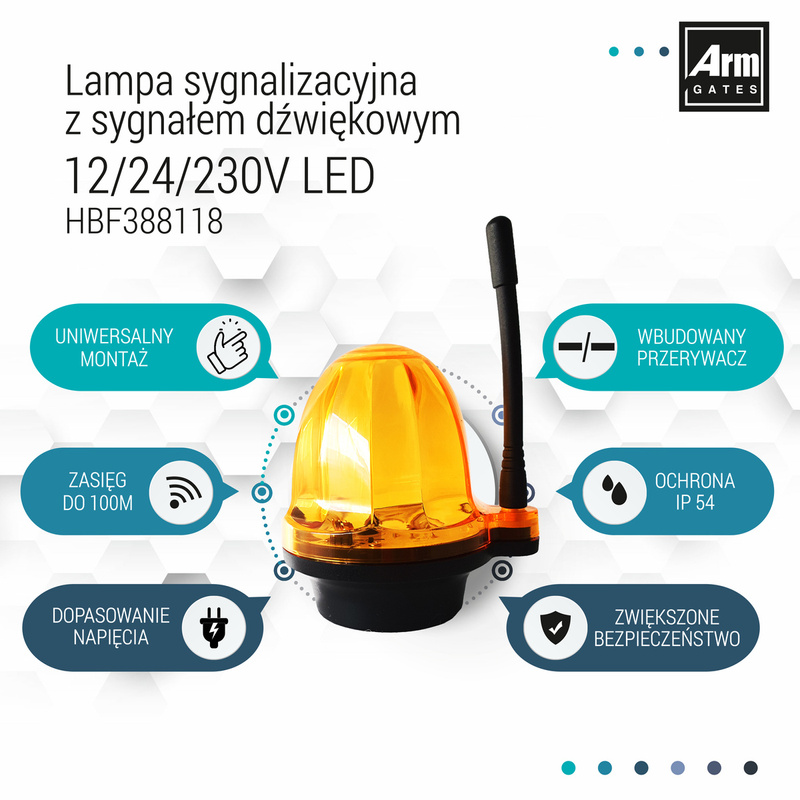 Napęd do bramy przesuwnej ARM600 (LEW370) 6m/600kg Zestaw z WIFI 4 Piloty