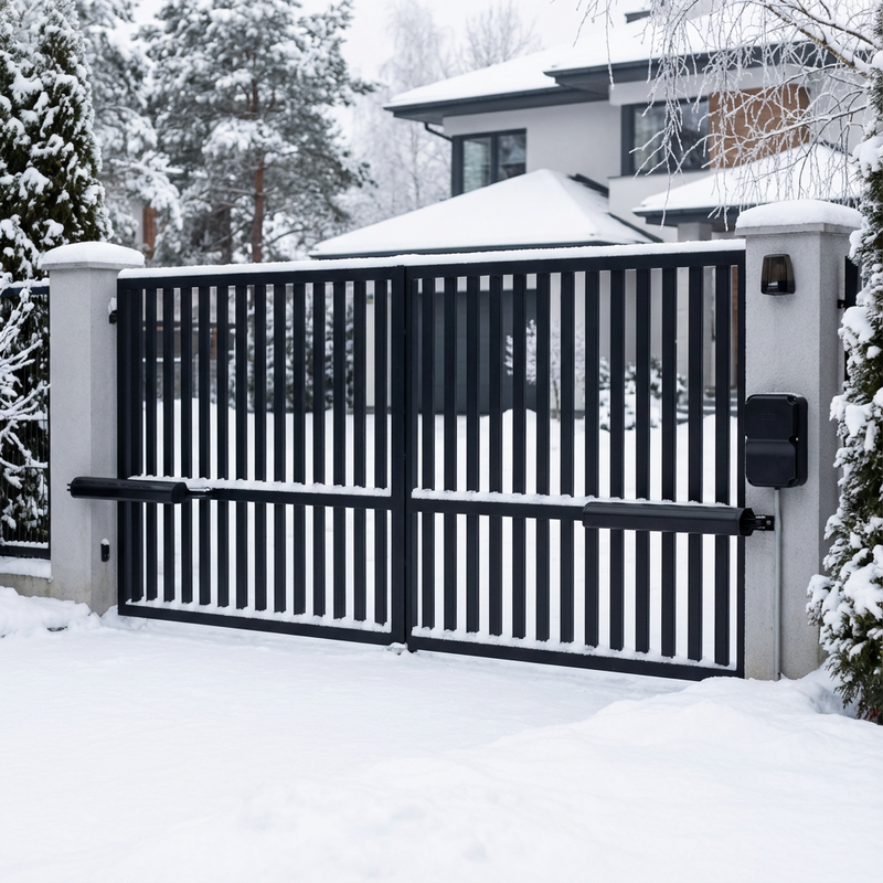 Napęd do bramy dwuskrzydłowej ARM300 3,5m/300kg Zestaw z 4 pilotami