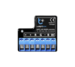 Sterownik LED BleBox wLightBox v2 bezprzewodowy kontroler oświetlenia LED za pomocą smartfona i tabletu