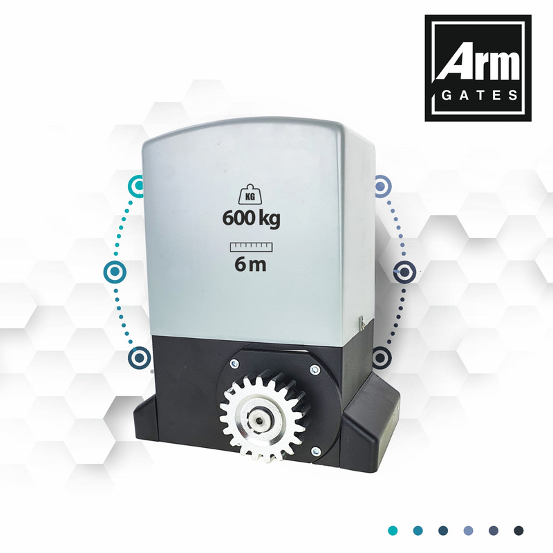 Napęd do bramy przesuwnej ARM600 (LEW370) 6m/600kg ZESTAW