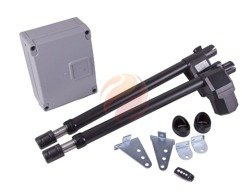 Napęd do bramy skrzydłowej NICE KingGates Linear 500 6m/600kg 230V Zestaw