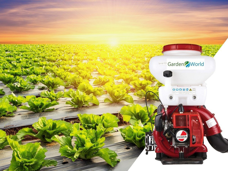 Opryskiwacz spalinowy GardeTech 11815175A 15L 2.9KM opryskiwacz plecakowy z akcesoriami
