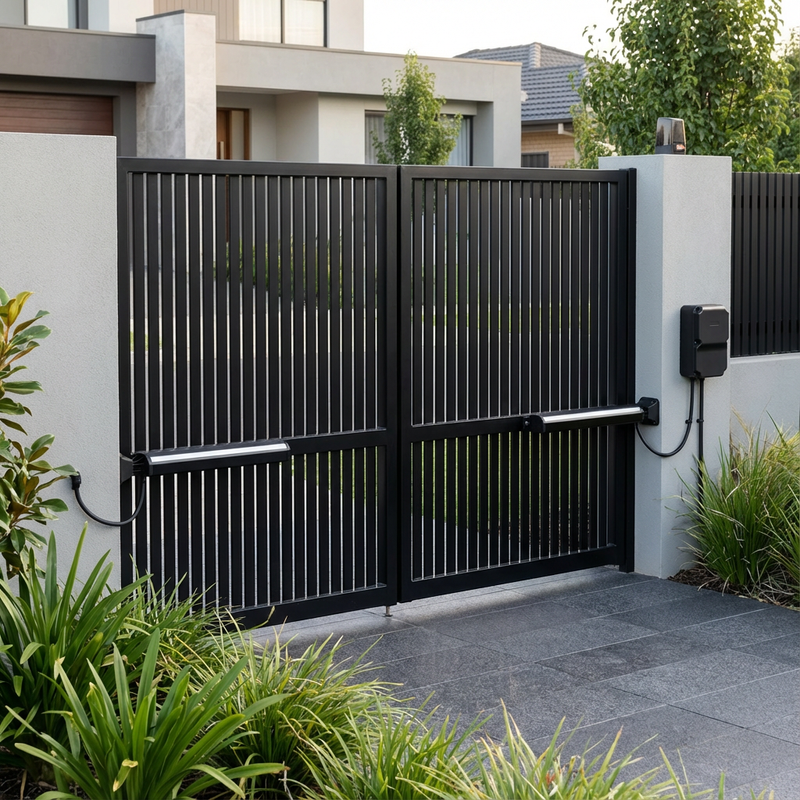 Napęd do bramy dwuskrzydłowej ARM300 3,5m/300kg Zestaw z 4 pilotami