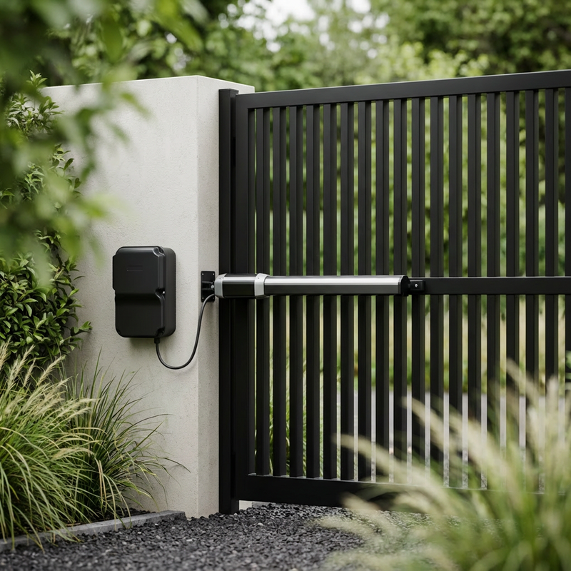 Napęd do bramy dwuskrzydłowej ARM400 4,4m/400kg Zestaw