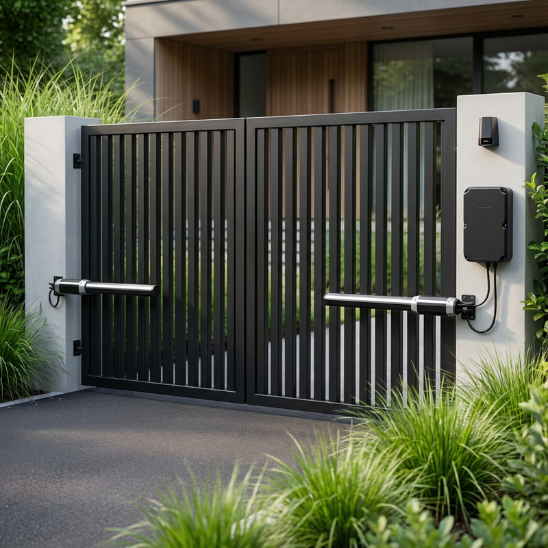 Napęd do bramy dwuskrzydłowej ARM400 4,4m/400kg Zestaw