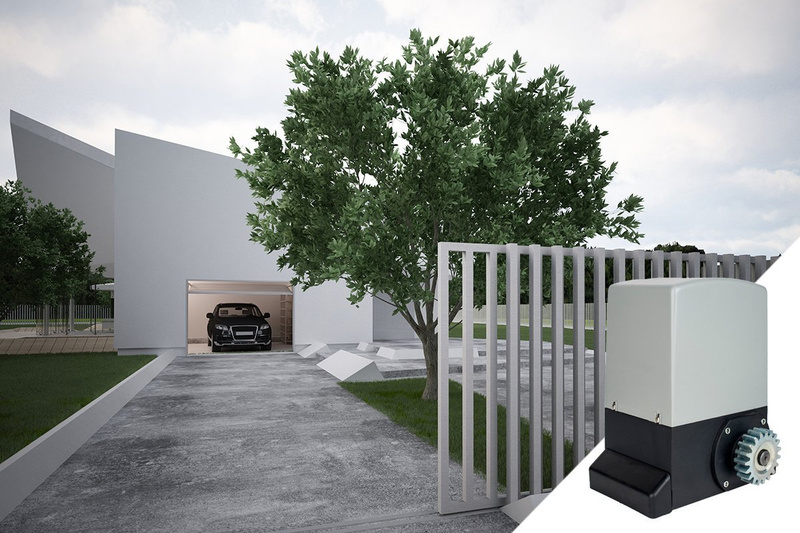 Napęd do bramy przesuwnej ARM2000 (LW750) 12m/2000kg 4 piloty Zestaw 5 lat gwarancji