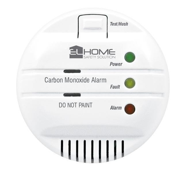 Czujnik czadu i dymu Eura-Tech El Home CSD-01N9 bateryjny sygnalizator dymu i tlenku węgla