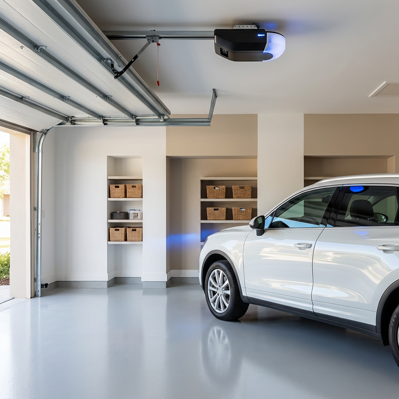 Napęd do bramy garażowej ARM100 2,2m/80kg Zestaw z 4 pilotami