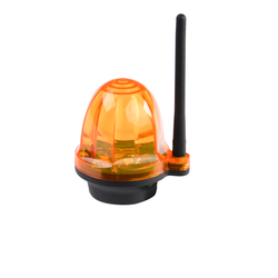Lampa ostrzegawcza HBF 388118 12/24/230V LED lampa do bramy z sygnałem dźwiękowym 