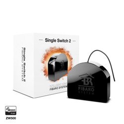 Włącznik/Wyłącznik Fibaro Single Switch 2 przekaźnik do urządzeń elektrycznych pozwala na sterowanie urządzeniami monitorowanie i obniżenie rachunków za energię