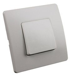 Włącznik zwierny światło HBF VENUS 132158 biały elegancki design prosta forma