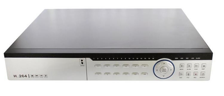 24 - kanałowy rejestrator hybrydowy do kamer AHD [HD i FULL HD], IP [do 5 MPX] i analogowych - zapis z prędkością 25 klatek / sekundę, 16 wejść AUDIO, obsługa 4 dysków SATA, opcja zamontowania nagrywa