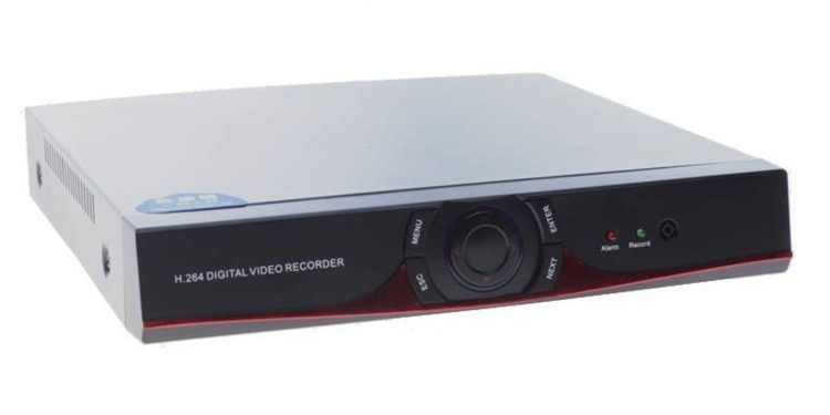 4 - kanałowy, cyfrowy rejestrator hybrydowy do monitoringu - obsługa kamer AHD, IP i analogowych, polskie MENU, pełny dostęp zdalny, technologia P2P (chmura - cloud)
