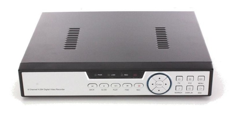 4 - kanałowy rejestrator hybrydowy - do kamer AHD FULL HD oraz IP, standrad ONVIF, polskie MENU, pełny dostęp zdalny przez telefony i tablety