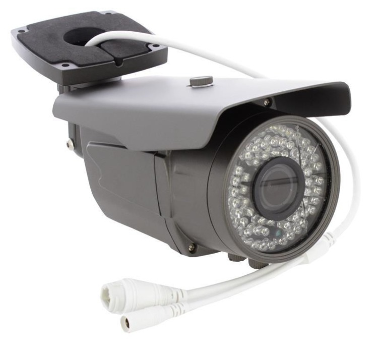 Kamera IP XR IP23014MPXpoe 4MPX FULL HD przetwornik SONY EXMOR 72 diody podczerwieni wandaloodporna hermetyczna obudowa zewnętrzna kamera do monitoringu