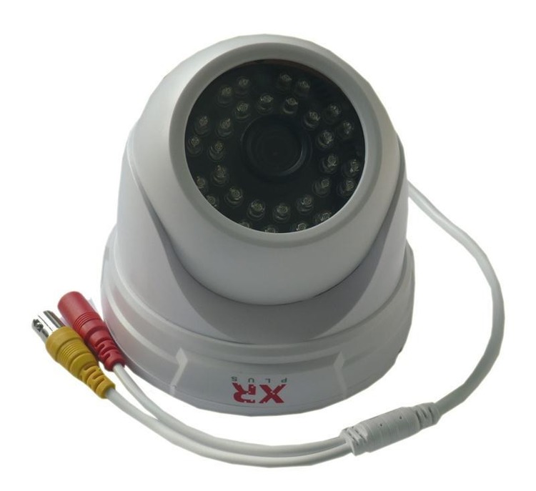 Kamera kopułkowa AHD XR AHD5037FXRAHD FULL HD przetwornik SONY procesor NEXTCHIP szeroki kąt widzenia 30 diod podczerwieni wewnętrzna kamera do monitoringu