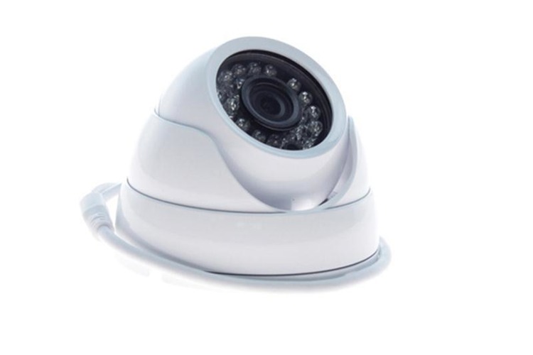 Kamera kopułkowa AHD XR AHD5039Fwhite 2.0MPX FULL HD przetwornik SONY 24 diody podczerwieni wandaloodporna zewnętrzna kamera do monitoringu 