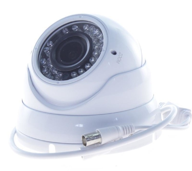 Kamera kopułkowa AHD XR AHD5067Fwhite 2.0MPX FULL HD przetwornik SONY 36 zintegrowanych diod podczerwieni zewnętrzna kamera do monitoringu