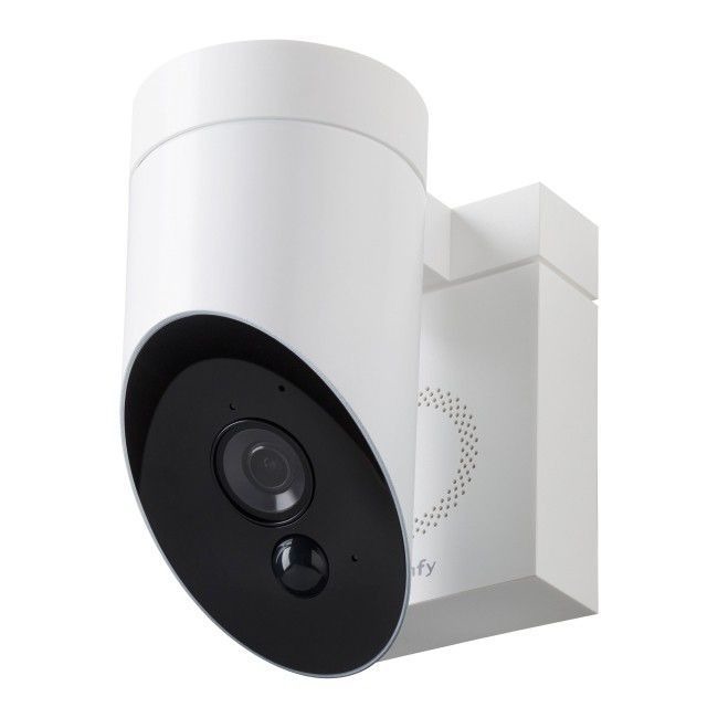 Kamera zewnętrzna SOMFY 1870396 Premium Full HD biała urządzenie all-in-one