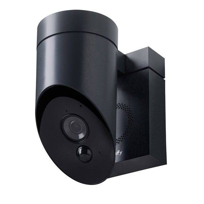 Kamera zewnętrzna SOMFY 1870397 Premium Full HD czarna urządzenie all-in-one