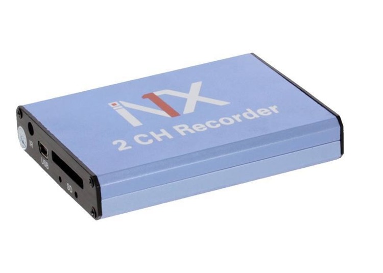 MIKRO rejestrator na karty SD [do 128 GB] - obsługa dwóch kamer, zapis ciągły lub w detekcji ruchu, 30 klatek/sekundę