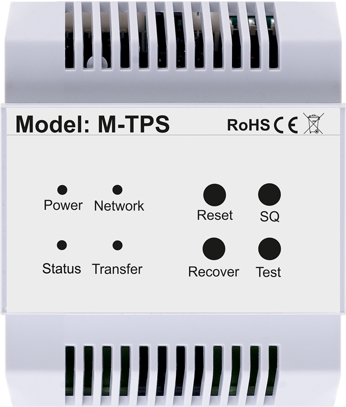 Moduł telefonu stacjonarnego VIDOS M-TPS urządzenie może być wykorzystane w systemach 1-lokatorskich jak również w instalacjach wielolokatorskich