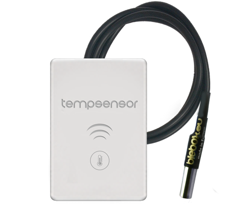 Sensor temperatury BleBox tempSensor miniaturowy czujnik temperatury pozwalający na jej monitorowanie smartfonem z dowolnego miejsca na świecie