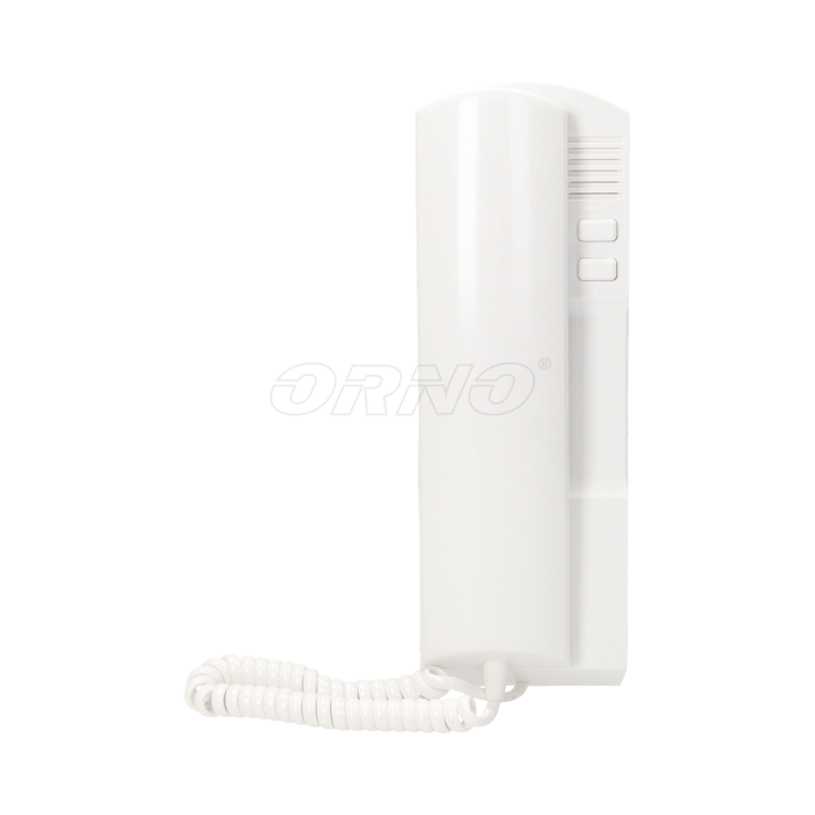 Unifon wielolokatorski ORNO IKA IKA-5P-B biały do instalacji 4,5,6 żyłowych